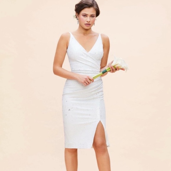 (B29) NEW Dress The Population Jessa Dress, Size XS, NWOT hang tag - Picture 2 of 13